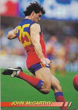 1994 Select AFL #71 John McCarthy Front